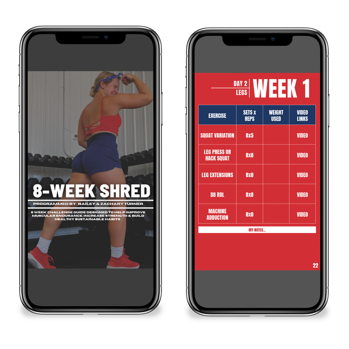 8 WEEK SHRED GUIDE - PDF ONLY